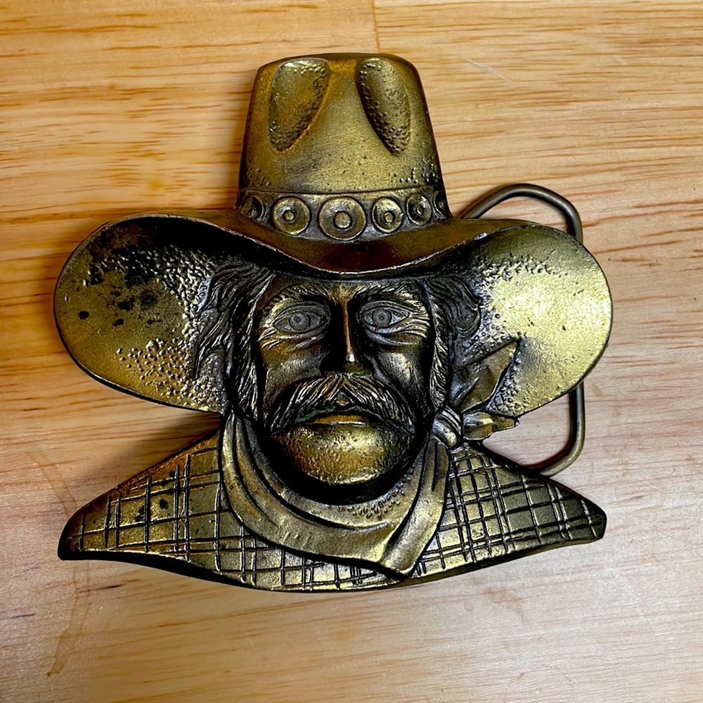 Cowboy Belt Buckle by The Great American Buckle Company
